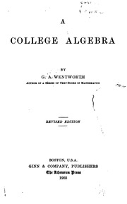 A College Algebra