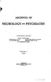 أرشيفات أمراض الأعصاب والطب النفسي
