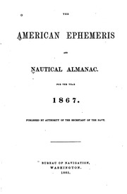 The American Ephemeris And Nautical Almanac. (1855-1980)