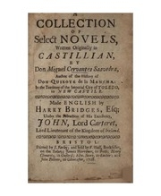 A Collection Of Select Novels, Written Originally In Castillian