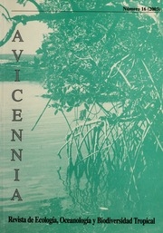 Avicennia : revista de ecología, oceanología y biodiversidad tropical