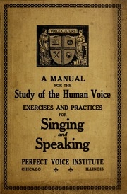 دليل لدراسة الصوت البشري: تمارين وتمارين لصوت التحدث والغناء
