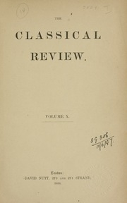 The Classical Review