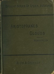 download book aristophanes clouds pdf - Noor Library