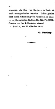 A.l. Millin's Mythologische Gallerie