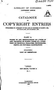 Catalog Of Copyright Entries. Part 2: Periodicals