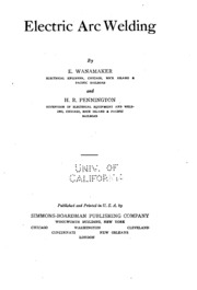 Electric Arc Welding