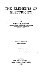 The Elements Of Electricity
