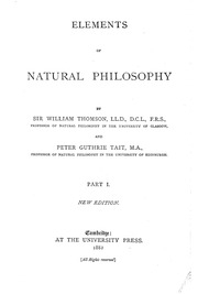 Elements Of Natural Philosophy