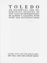 Toledo, An Historical And Descriptive Account Of The 