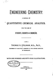 Engineering Chemistry : A Manual Of Quantitative Chemical Analysis ..