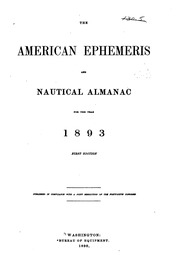 The American Ephemeris And Nautical Almanac. (1855-1980)