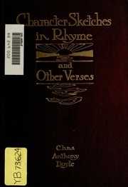 Character Sketches In Rhyme And Other Verses