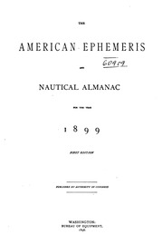 The American Ephemeris And Nautical Almanac