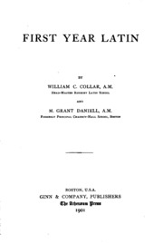 First Year Latin