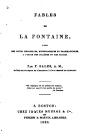 Fables De La Fontaine