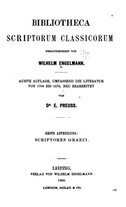 Bibliotheca Scriptorum Classicorum
