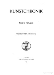 Kunst-chronik