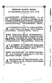 A Manual Of Etymology: Or, First Steps To A Knowledge Of The English Language