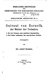 Berliner beiträge zur germanischen und romanischen philologie. Romanische abteilung