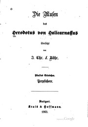 Die Musen Des Herodotus Von Halicarnassus