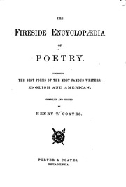 The Fireside Encyclopaedia Of Poetry Of