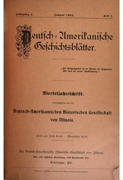 Deutsch-amerikanische geschichtsblätter