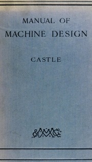 A Manual Of Machine Design