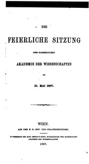 Die Feierliche Sitzung