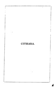 Cithara: A Selection From The Lyrics Of M.f. Tupper