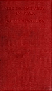 The German Army In War