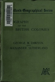 Elementary Geography Of The British Colonies