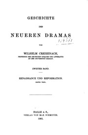 Geschichte des neueren Dramas