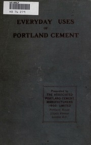 The Everyday Uses Of Portland Cement