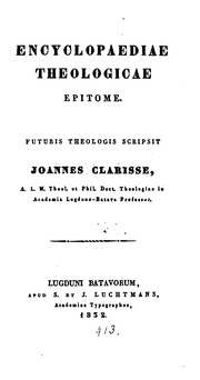 Encyclopaedia Theologicae Epitowe