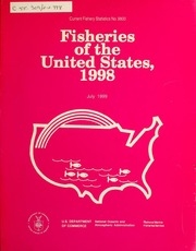 Fisheries Of The United States / United States Department Of The Interior, Fish And Wildlife Service, Bureau Of Commercial Fisheries