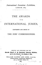 The Awards Of The International Juries, Confirmed And Issued By The Jury ...
