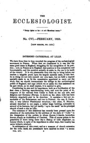 The Ecclesiologist