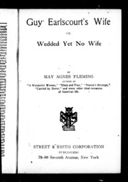 Guy Earlscourt's Wife, Or, Wedded Yet No Wife