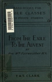 From The Exile To The Advent