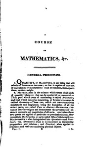 A Course Of Mathematics. In Two Volumes. For The Use Of Academies, As Well As Private Tuition