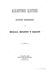 Alicantinas ilustres; apuntes biográficos