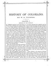 History Of The Arkansas Valley, Colorado