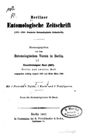 Berliner Entomologische Zeitschrift