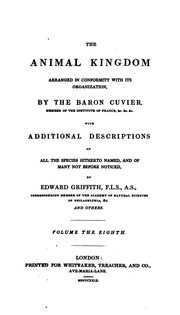 The Animal Kingdom : Arranged In Conformity With Its Organization