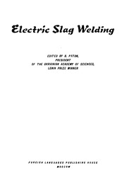 Electric Slag Welding