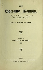 The Esperanto Monthly