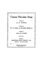 Famous Hawaiian Songs