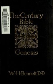 Genesis : Introduction, Revised Version With Notes, Giving An Analysis Showing From Which Of The Original Documents Each Portion Of The Text Is Taken, Index And Map