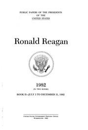 Ronald Reagan [electronic Resource] : 1982 (in Two Books)